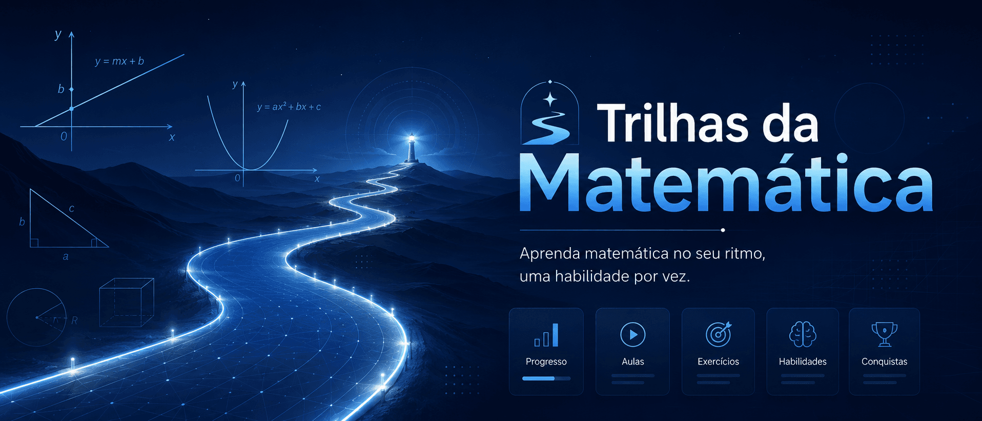 Trilhas da Matemática — aprenda matemática no seu ritmo, uma habilidade por vez